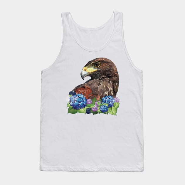 harris hawk Tank Top by obscurite